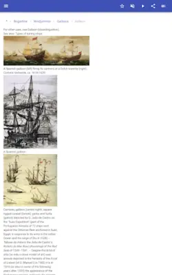 Sailing ships android App screenshot 0