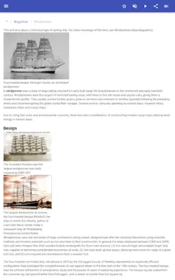 Sailing ships android App screenshot 2